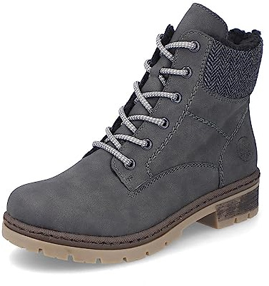 Rieker Damen Schnürstiefeletten Y7424, Frauen Stiefeletten