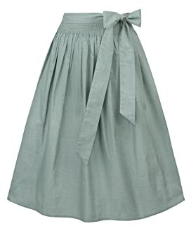 Stockerpoint Damen Molina Midi Dirndlschürze, salbei, 52-56