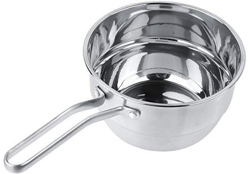 NMNMNM Utensilios de Cocina Olla de Leche de Acero Inoxidable Elaboración de café Olla de Leche pequeña Comida para bebés Gachas Olla pequeña para freír Huevos y Desayuno Olla