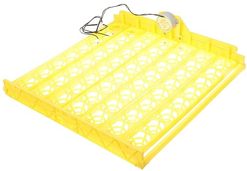 YARNOW Parte De La Nacedora Huevos De Codorniz Para Incubar Bandeja Automática De Volteo De Huevos Volteador Automático De Huevos Bandeja De Huevos Placa Giratoria Incubadora