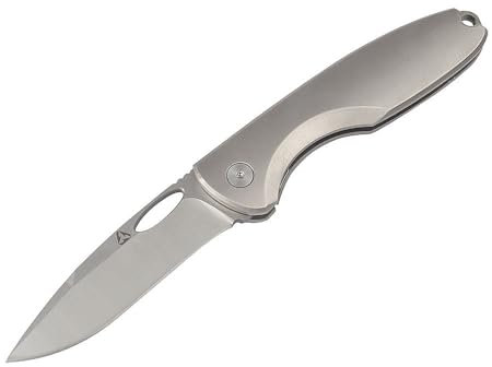 SAMFUNG Coltello tascabile pieghevole D2 Lama Titanio Maniglie EDC Coltello per Outdoor Camping Regali