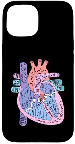 Herzspezialist Anatomie Arzt Medizinische Biologie Organarterie Hülle für iPhone 15
