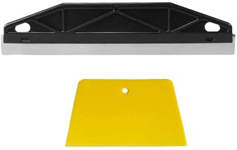 Paint Shield,Paint Guard for Cutting in,Black 12inch Multi-Purpose Straight Edge Painting Tool,Paint Shield for Cutting in Paint Guide Measurement Trim,Comes with 1 Scraper