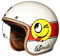 Retro Style Jethelm Motorradhelm Helm Scooter-Helm mit ECE Zertifiziert Mofa-Helm Retro Motorrad Half Helm Mit Visier Moped Scooter Cruiser Jet Helm 3/4 Helm für Damen Herren 10,XL=61~62cm