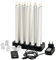 Duni LED-Lampe, Wiederaufladbar 23 x 278 mm Weiß