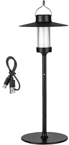 Lanterne De Camping – Lampe De Camping Étanche À LED, Lanterne Portable Rechargeable Par USB Avec Aimant | Lanterne De Randonnée En Alliage D'aluminium, Parfaite Pour Les Barbecues Et Les Aventures En