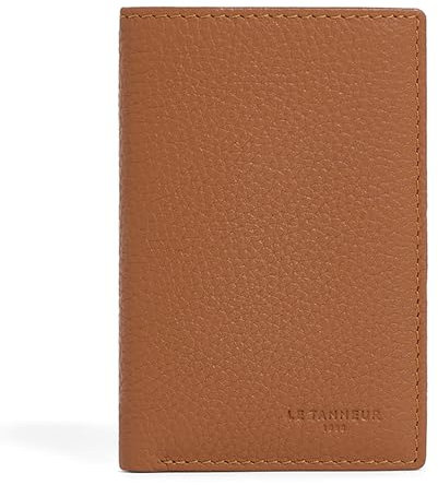 Le Tanneur, porte cartes, portefeuille, en cuir, charles, homme, 8 compartiments cartes, 3 poches plates, anti-rfid, porte-billets, pour cartes de crédit et de visites