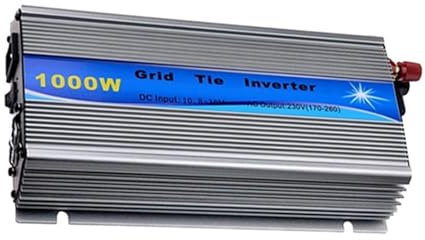 WESLNN 1000W Grille Cravate Onduleur Solaire MPPT Onde Sinusoïdale Pure Micro Onduleur DC 30-45V PV Entrée Ca for Système Domestique De Panneau Solaire 36V(120VAC(90-140VAC))