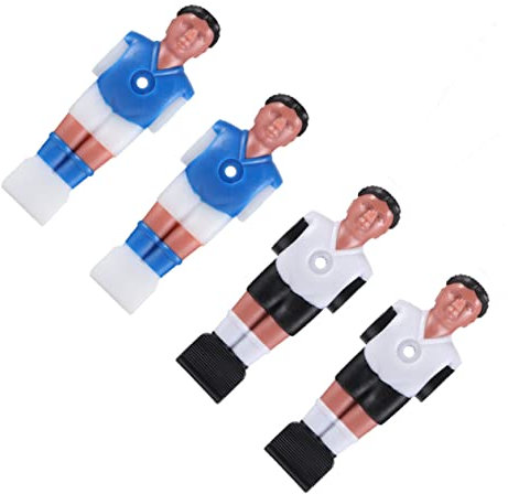 BELLIFFY Tischfußballmaschine Zubehör 4 Stück Kreative Tischfußball Jungen Harz Fußball Männer Ersatz