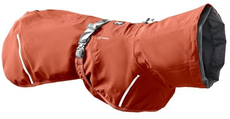 Hurtta Mudventure Hundemantel ECO Regenjacke für Hunde (Cinnamon, 35 cm)