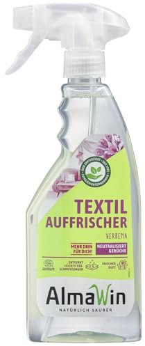 AlmaWin Textilauffrischer und Fleckentferner für Polster und Teppich Spray 500ml