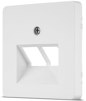 REV Série d'interrupteurs Nova - Cache prise réseau CAT6A - Blanc