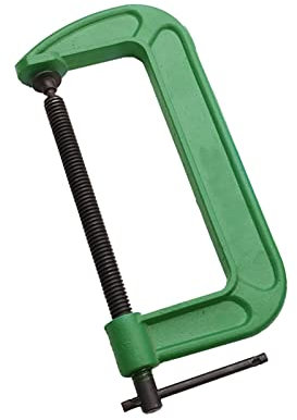 HAUTFENM G Clamp C-Clamp Heavy Duty Cast Steel ixation Clamp Jaw Opening ixed Clamp T-Bar Handle or Woodworking Carpentry DIY clamp(8 inch)