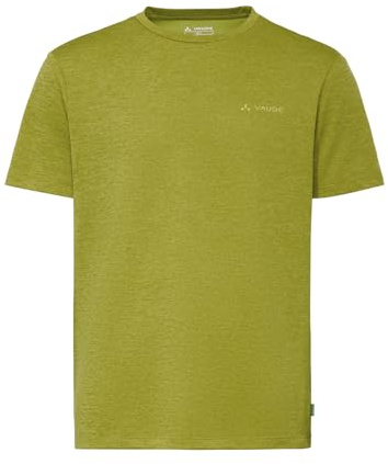 VAUDE Essential T-Shirt für Herren – Schnelltrocknendes & pflegeleichtes Sport Shirt, Atmungsaktives Outdoor T-Shirt mit Rundhals - Dark Leaf, XL