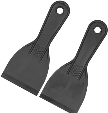 Coltello for pittura, spatola for stampante 3D, pala in acciaio inossidabile for letto caldo, strumento for una facile rimozione della resina, 2 pezzi for appassionati di stampanti 3D ABS