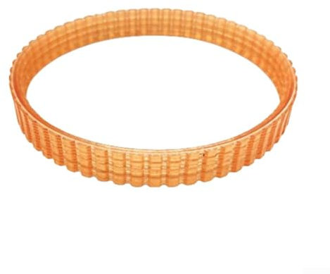 Cinghia di trasmissione per pialla elettrica, 238 mm, a coste, accessorio per utensili elettrici, arancione, doppio ingranaggio per cinghie trapezoidali per pialle (2)