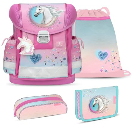 Belmil Classy Schulranzen Set 4 - teilig (403-13/AG/S)