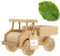 HOFMEISTER® Kleiner Lastwagen aus Holz für Kinder - Perfektes Spielzeug zum basteln und Bemalen 21 x 11 x 12 cm
