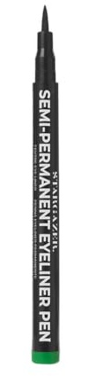 Stargazer Semi Permanent Eyeliner - Forest Green Shade 03 | Waterproof 24 Hour Wear | Precision Tip | Smudge Resistant Liquid Liner