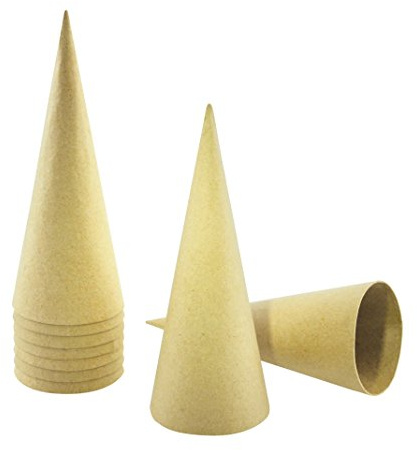 Playbox PBX2470933 2470933 Papierkegel, 20 Stück, Mehrfarbig