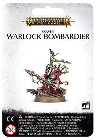 Games Workshop - Warhammer - Age of Sigmar - Skaven Warlock Bombardier