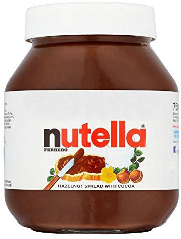 Nutella Crème de Noisettes au chocolat (750 g) (lot de 2)