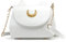 OCT17 Moon Luna Geldbörse Kitty Katze Umhängetasche Designer Frauen Handtasche Tote PU Leder Sailor School, Weiß, Small
