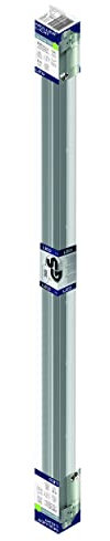 Müller-Licht LED Feuchtraumleuchte Feuchtraumlampe Aqua-Promo 150 cm, neutralweißes Licht (4000K), einflammig, mit 1x 24 W Rohr, 2500lm, Werkstattleuchte, Garagenleuchte, IP65, grau