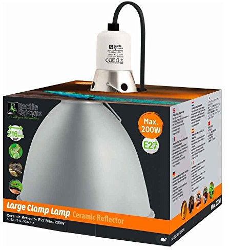Reptile Systems - Clamp Lamp with Reflector - L (Ø 216mm)