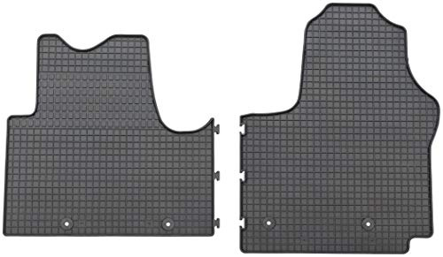 Petex 93910 Fußmatte Gummimatte Vorne Matte schwarz Kompatibel mit NISSAN NV300 Kombi X82