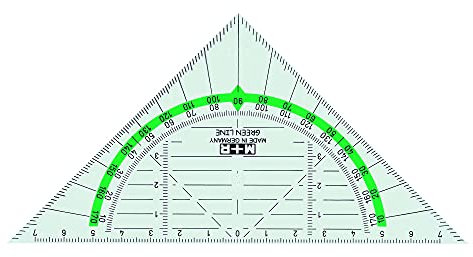 Green Line Geometrisches Winkelmesser
