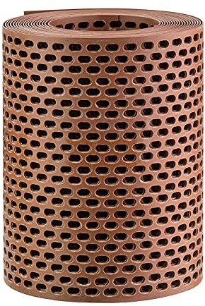 Vogelschutzgitter 150mm, ziegelrot, 5m pro Rolle