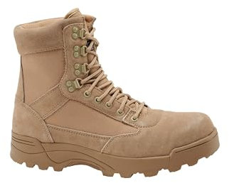 Brandit 9 Eyelet Tactical Boots, camel, 42