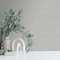 SOPHIE LAURENCE Plain Linen Effect Minimalist Matte Finish Textured Wallpaper - Free Match (Sample - Linen Grey)