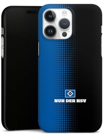 Premium Case kompatibel mit Apple iPhone 14 Pro Max Smartphone Handyhülle Schutzhülle matt HSV Logo Offizielles Lizenzprodukt