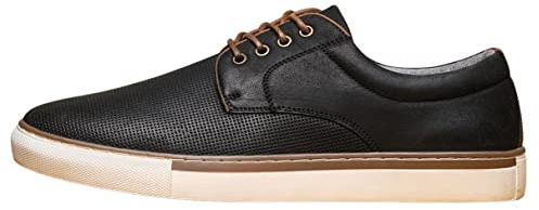 Men's Smart Casual Lace-ups Fashion Shoes Comfortable UK Size Black