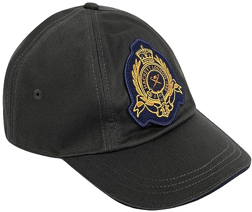 Hackett London Herren Heritage Crest Cap Verschluss, Green (Green), One Size