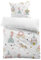 MUSOLEI Bettbezug 140 x 200 cm, für Kinder, Mädchen, Prinzessin, Einhorn, Bettwäsche, 90 x 190 cm, für Kinder, Mädchen, 1 Person, Prinzessin, Schloss, Einkaufswagen, 3D-Druck, mit Kissenbezug 65 x 65