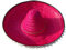 Mini Mexican Hut Hut (Rose Pink) - Süße Strohfeier Für Fiesta, Karneval, Fünf, Sommerveranstaltungen