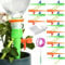 Wilvcsr Plant Watering Spikes 15pcs Automatic Plant Waterer Self Watering System for Plants with Adjustable Water Flow Speed, with a Roll of Leak Proof Tape and 15 Filter Packs