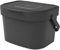 6L Food Waste Kitchen Compost Caddy Bin Wall Mountable Caddy With Handle & Built In Carbon Filter (1)