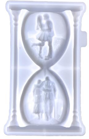 Silikonform für Paare, Sanduhr-Form, für handgefertigte Geschenke, Sanduhr-Formen, exquisite Silikonharzform