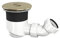 Top Fix Siphon de douche avec couvercle – Siphon de douche de 90 mm avec couvercle | Installation facile à faire soi-même | Joint étanche, bonde de douche à montage encastrable – Design étanche et