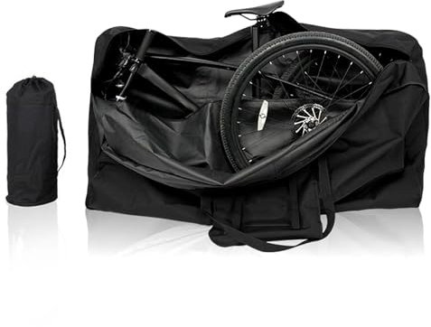 CZMYCBG Faltbare Fahrradtasche, Tragbare wasserdichte Fahrrad Transporttasche, 27,5 Zoll Mountainbike 700C Rennrad Dicke Fahrradtragetasche