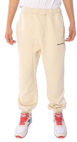 Pegador Herren Hose Logo Heavy Sweat Jogger Jogginghose, Sand, M
