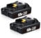 DASNITE 2 Stück 3.0Ah Li-ion Ersatzakku für Makita Akku 18V 3.0Ah Kompatibel mit Makita 18V Akku BL1815 BL1850 BL1840 BL1830 BL1860 BL1835 LXT-400 194204-5 194205-3 Ersatzakku für Makita 18V Serie