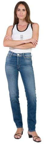 Le Temps des Cerises Pulp Regular Volos Jeans, hohe Taille, Blau, Nr. 3