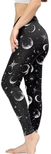 Kuiaobaty Women Sport Bottoms, Camo, Tie Dye, Floral,Leopard Print Summer Stretch Skinny Cropped Pants Fashion Casual Leggings