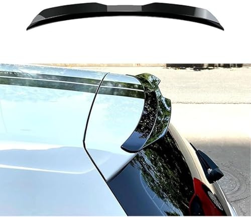 CYBHYAXC Auto Heckspoiler für Hyundai ix20 2010-2015 2016 2017 2018 2019, Kofferraum Spoiler Heckflügel Dachspoiler Lip Flügel Schlagfest Kratzfest Tuning Auto Zubehör, Gloss Black
