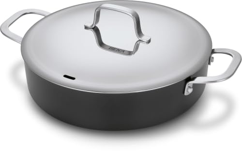 Beka poêle à sauté Maestro Alu avec couvercle et longue poignée ø 28 cm - revêtement anti-adhésif en céramique - convient à toutes les sources de chaleur